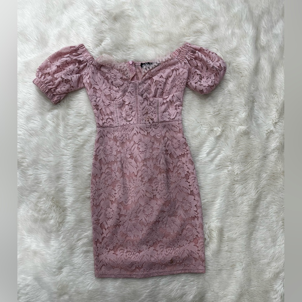Pink Bodycon PLT dress